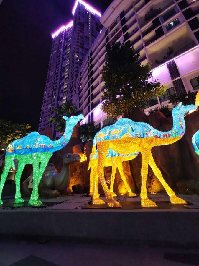 Lavender Suite # Shah Alam I-City Block B Homestay # 2R1B #Free Wifi & Parking ภายนอก รูปภาพ