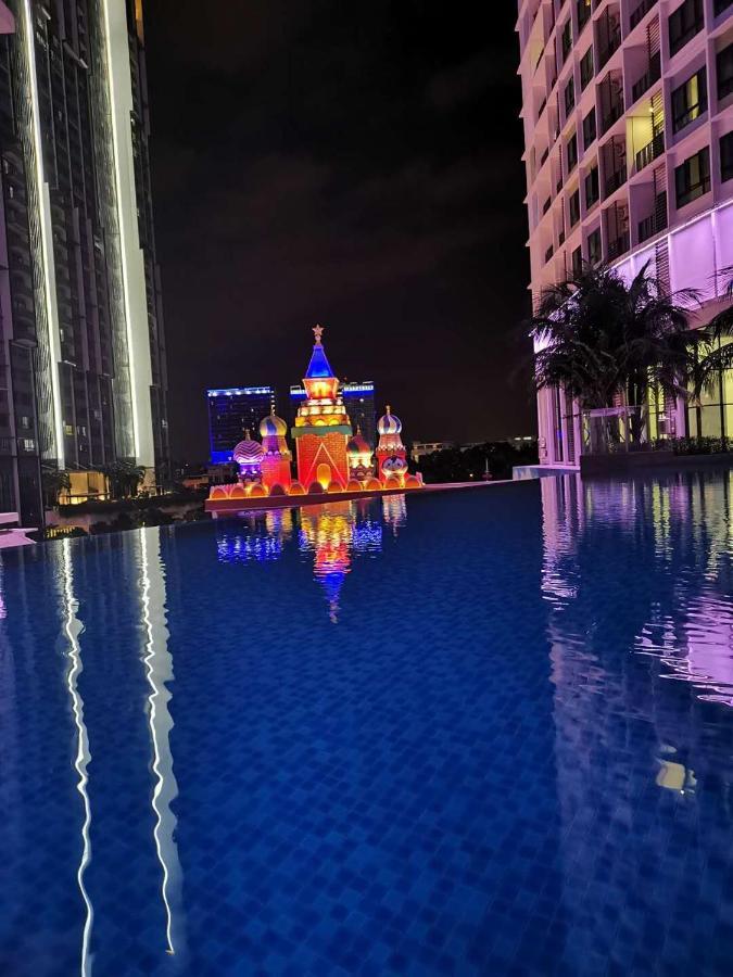 Lavender Suite # Shah Alam I-City Block B Homestay # 2R1B #Free Wifi & Parking ภายนอก รูปภาพ