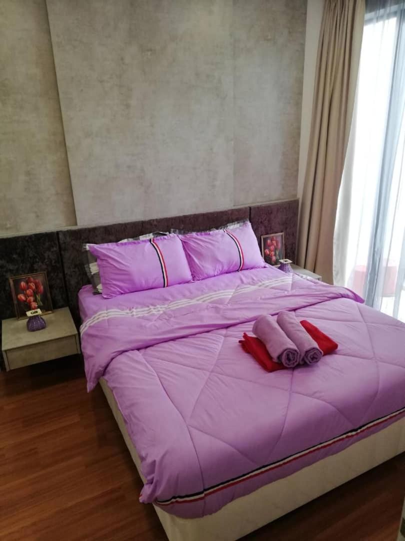 Lavender Suite # Shah Alam I-City Block B Homestay # 2R1B #Free Wifi & Parking ภายนอก รูปภาพ